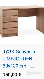 Scrivania in legno