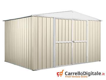 Box in lamiera di Acciaio 360x260cm 9mq avorio