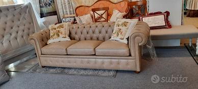 Chesterfield originale 3 posti -  come nuovo 🛋️