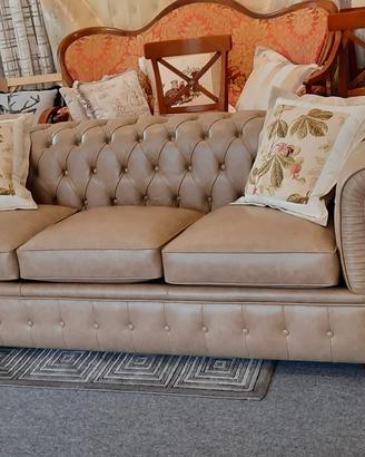 Chesterfield originale 3 posti -  come nuovo 🛋️