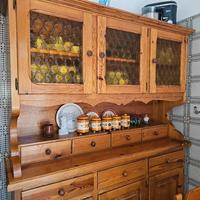 tavolo piccolo + credenza cucina vintage 