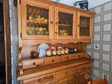 tavolo piccolo + credenza cucina vintage 