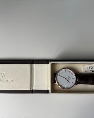 Daniel Wellington Classic Reading White Gold