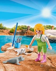 PLAYMOBIL 9418 RAGAZZA CON FOCHE