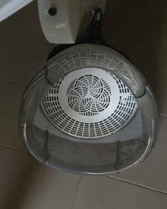 Casco asciugacapelli ceriotti a parete
