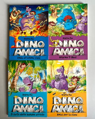 Dino Amici per ragazzi. 4 libri