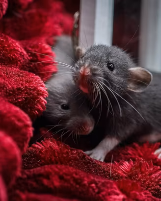 Cuccioli di ratto domestico