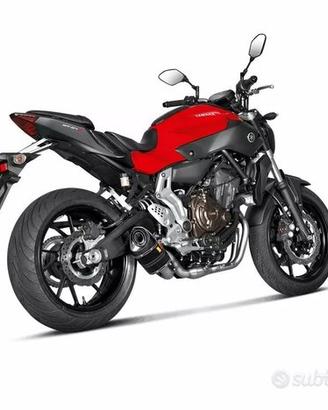 Akrapovic Scarico Fibra di Carbonio Yamaha MT-07