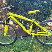 mtb 24" biammortizzata full