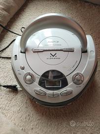 radio portatile con lettore cd 