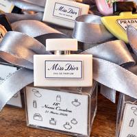 Bomboniere segnaposto mini profumi calamita 18 ann