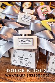 Bomboniere segnaposto mini profumi calamita 18 ann