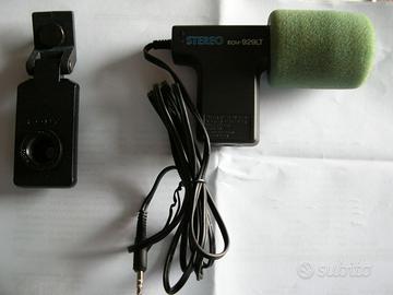 microfono stereo sony ecm 929 lt