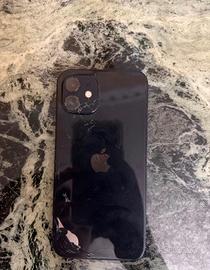 iPhone 12 Nero-Funzionante-Retro rotto/Ricambi