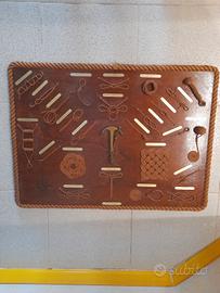 quadro in legno marino