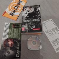 Metal Gear Solid: Peace Walkerper PSP PAL