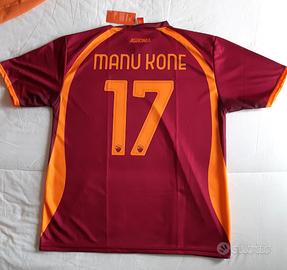 Maglia Roma Manu Kone 17 Ufficiale 25-26 casa - L