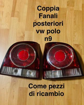 Coppia fanali posteriore polo n9