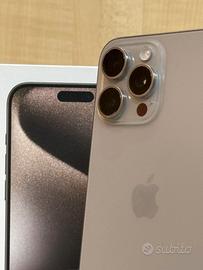 iphone 15pro MAX 256gb con garanzia