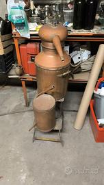 alambicco per grappe in rame