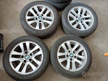 Goodyear seminuove 205 55 16 e cerchi BMW