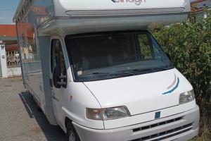 camper mansardato joxy 11 7 posti 2.8 jtd