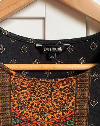 Desigual abito leggero maniche lunghe