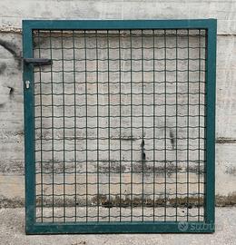Cancello recinzione Acciaio 85x95 con serratura