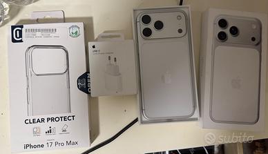 iPhone 17 pro max 256gb silver