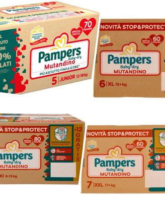 Pampers Pannolini Mutandino