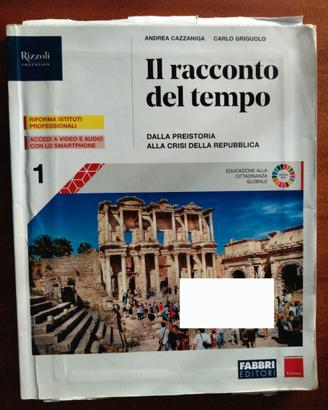 KIT il racconto del tempo 1 e 2 - storia biennio