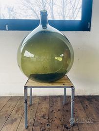 Antica damigiana in vetro soffiato (9)