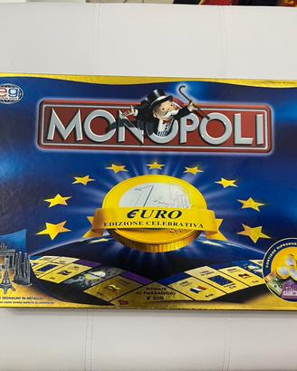 Monopoly Edizione Celebrativa Euro Editrice Giochi