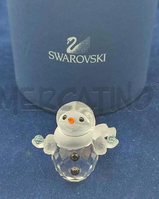 SWAROVSKI 7475 LITTLE SNOWMAN PUPAZZO DI NEVE