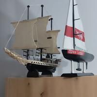 Veliero fatti a mano d'esposizione