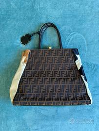 Borsa Tote Fendi 2Jours cavallino