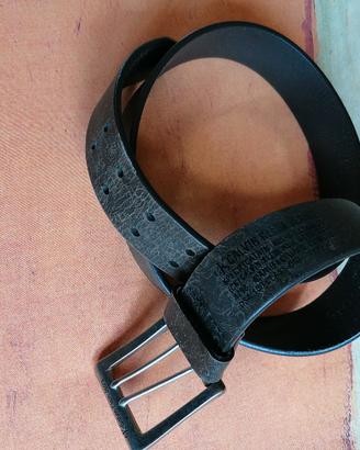 Cintura CK cuoio invecchiato
