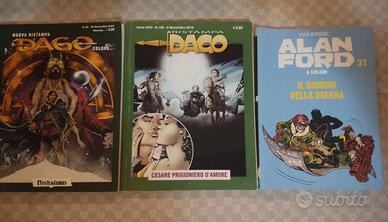 Alan Ford + Dago – Lotto Fumetti in Ottime Condizi