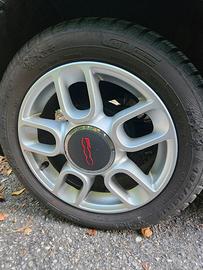 4 Cerchi in lega Fiat 500, R15