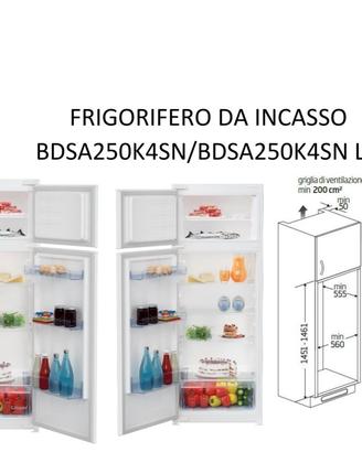 frigorifero da incass