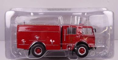 Camioncini pompieri Hachette Fiat OM 1/43