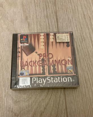 Gioco Pro Backgannon Ps1 Nuovo Sigillato