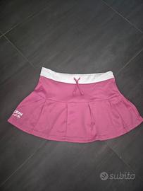 Gonna Ocean Club Rosa Sportiva Y2K Tennis Skirt — 