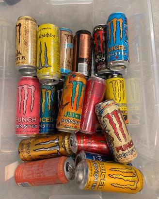Lattine vuote Monster da collezione