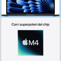 Macbook air “13” chip m4