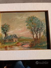 Dipinto firmato Pisaneschi