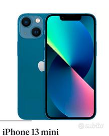 iPhone 13 mini blu 128gb