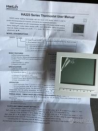 Cronotermostati manuali per condizionamento