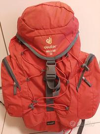 ZAINO DEUTER AIR 30 LITRI ROSSO- TREKKING