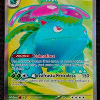 Pokémon 151 venusaur 182/165 appena sbustato